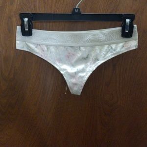 Womens PINK Thong
